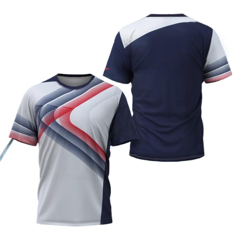 CHINA Dragon Table Tennis Graphic T Shirt for Men Clothing Fashion Badminton Sports T-shirt Ping Pong Jersey Gym Fitness Shirts