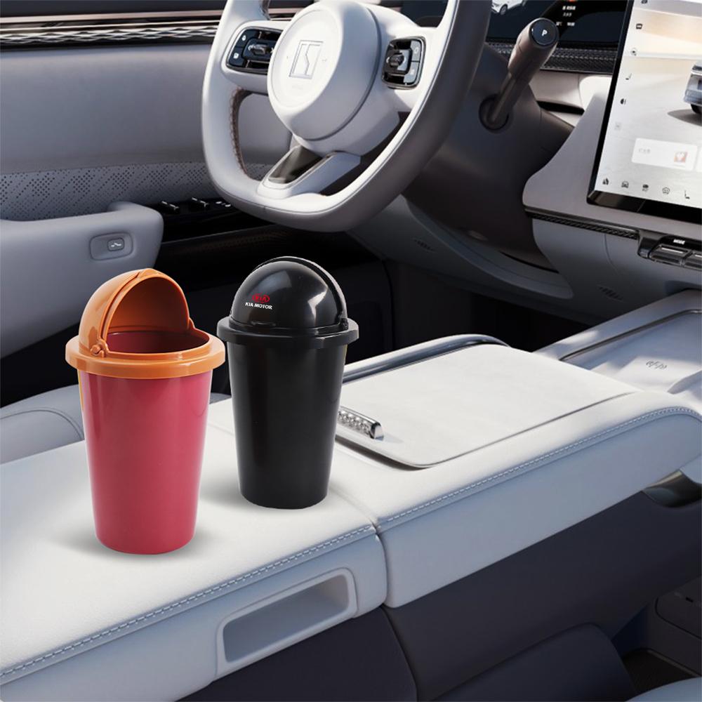 Car Trash Can Side Door Seat Back Hanging Trash Storage Bin For KIA KN K5 K6 Optima Sorento RIO Picanto Ceed KX1 K4 Sportage 4 Xcpk70