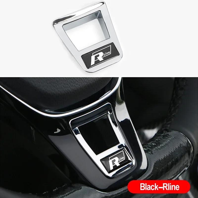 hijk1 ·Chrome Car Steering Wheel Decoration Cover Trim Accessories For Volkswagen VW GTI Polo Golf Passat Tiguan Arteon Taigo Caddy GT