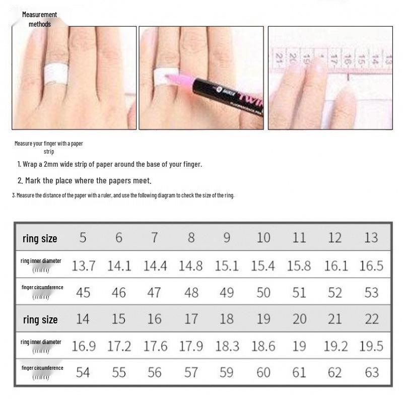 Heart-Shaped Moissanite Diamond Ring - Unique Women's Open Design, European & American Style Accessories