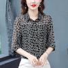 Women's Fashion Casual Summer Spring Plaid Print Short Sleeve POLO Neck Blouses & Shirts