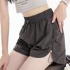 Ice Silk Sports Workwear Shorts Women's Summer Thin Versatile Casual Loose High Waisted A-line Quick Drying Wide Leg Hot Pants