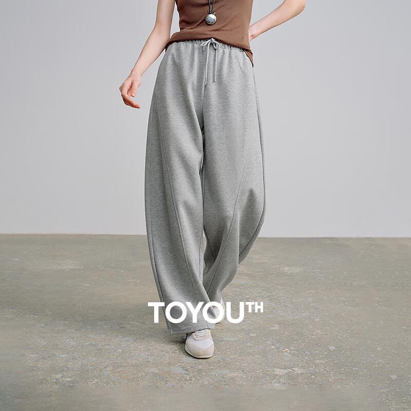 Женские повседневные брюки-бананы из смесового хлопка L