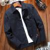 Pánska móda Ležérna vetrovka Bunda Kabát Pánska Jarná Jesenná Bomber bunda Nová Horúca Vrchné oblečenie Stojan Slim Vojenská bunda Pánska