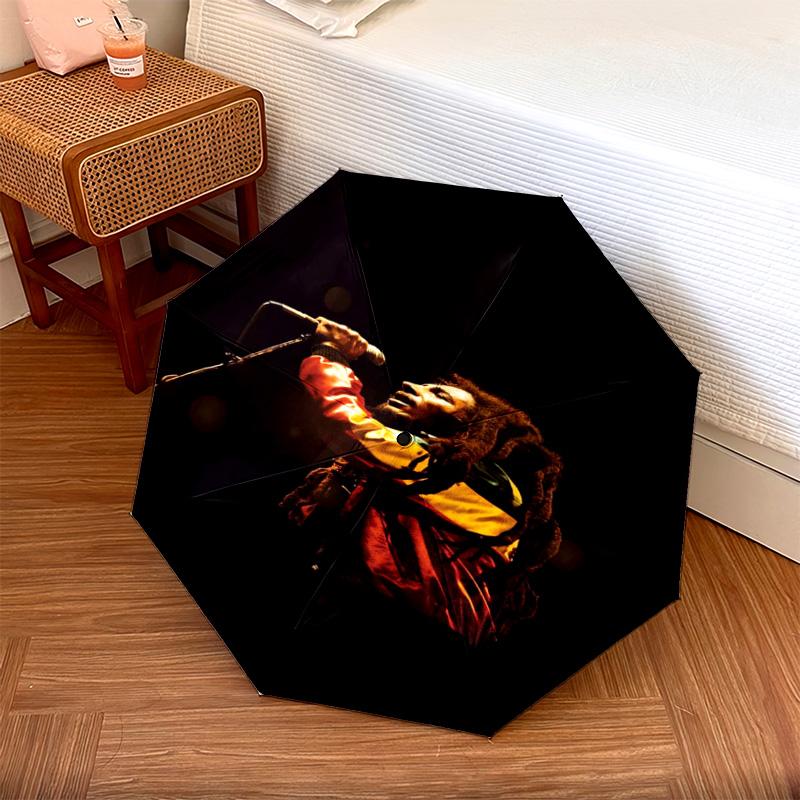 1 PC Automatic Folding Umbrella - Cartoon Pattern, Portable & Foldable Design with 13 Ribs, Christmas Birthday Gifts