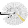 Feeler Gauges Stainless Steel 32 Blades 0.04-0.88 Mm Feeler Gauge Metric/Imperial for Measuring Gap Width Thickness for Guitar, Spark Plug, Valve