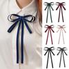 Butterfly Design Bow Tie Brooch Ribbon Collar Pins Fashion Brooch  Women's Dress Suit