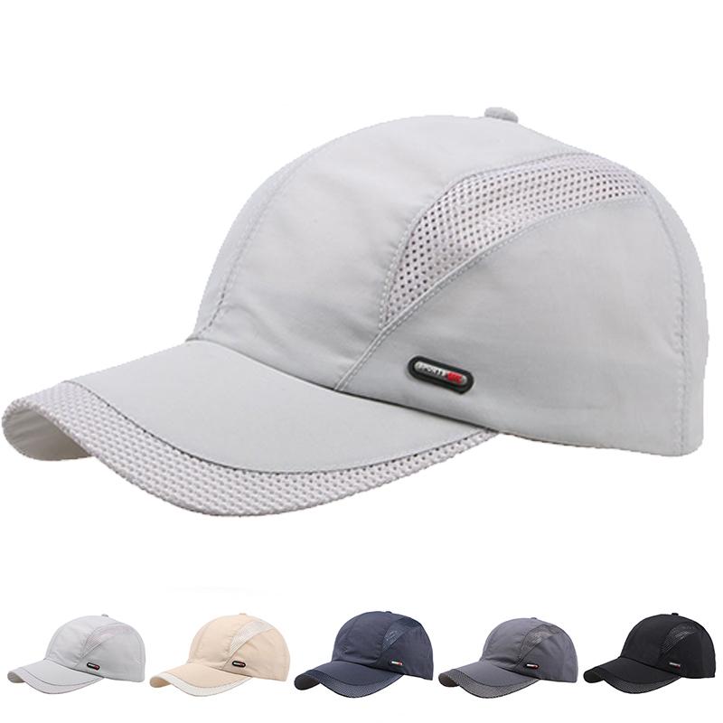 Women Side Sports Label Air Permeable Baseball Caps Spring And Summer Outdoor Use Adjustable Casual Hats Sunscreen Hat Sportss Cap For Men And