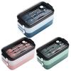 Bento Lunch Box Food Storage Box Thermo Food-Safe Bento Lunch Boxes Lunch Compartment Containers For School Kids Office Worker
