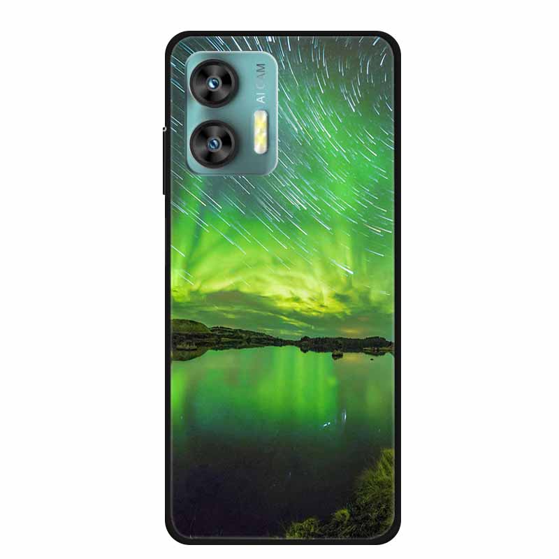 Pro Oukitel C36 C35 Pouzdro Luxusní TPU Měkké Silikonové Pouzdra na Telefon Zadní Kryt pro Oukitel C35 OukitelC36 Nárazuvzdorné Květiny Fundas