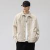 Denim Jacket Men's New Spring Fashion Brand Hong Kong Wind Trend Cargo Loose Casual Coat Fashion Everything Top