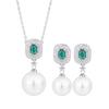 Schmuck Kupferboden Vergoldet Einlage Simulation Farbige Schatzperle Windperlen Set Damen 14Mm12Mm