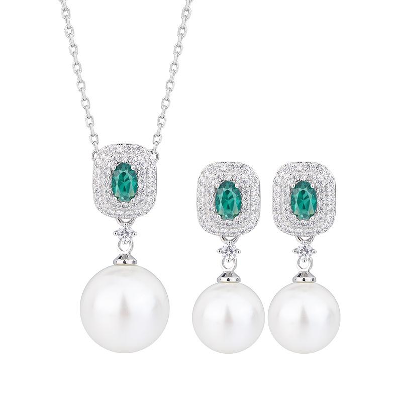 Schmuck Kupferboden Vergoldet Einlage Simulation Farbige Schatzperle Windperlen Set Damen 14Mm12Mm