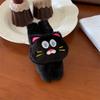 Cute Cat Ears Hair Clip for Women and Girls Soft Fabric Hair Accessory Hairpin Hairpieces for Daily Wear and Parties