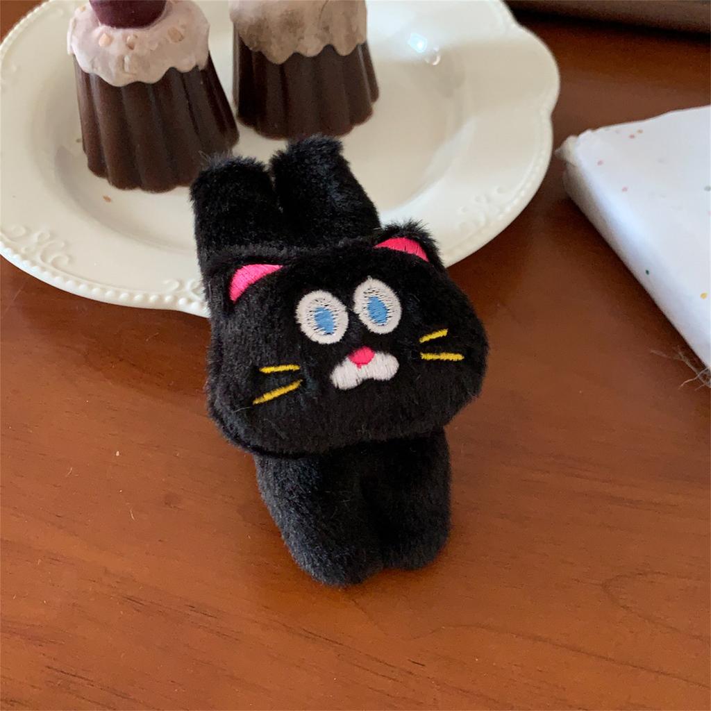 Cute Cat Ears Hair Clip for Women and Girls Soft Fabric Hair Accessory Hairpin Hairpieces for Daily Wear and Parties