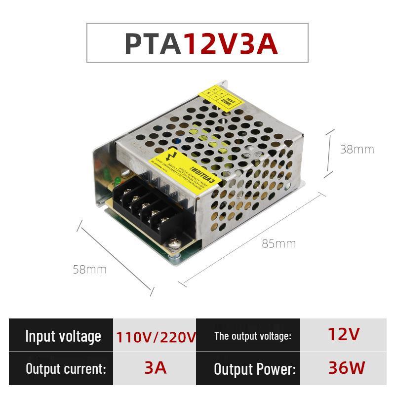 Constant Voltage LED Light Strip Power Supply Transformer 220V to 5V/12V