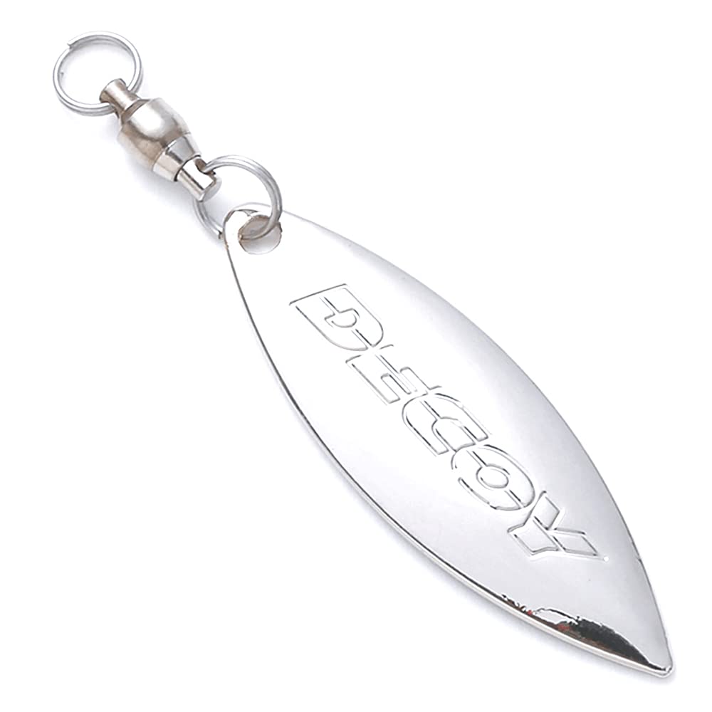 KATSUICHI BL-6S Rolling Blade Willow Leaf Silver #3.5 BL-6S #3.5
