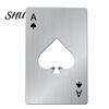 Bottle Cap Opener High Strength Convenient Open Portable Can Poker Card Shape for Home Beer