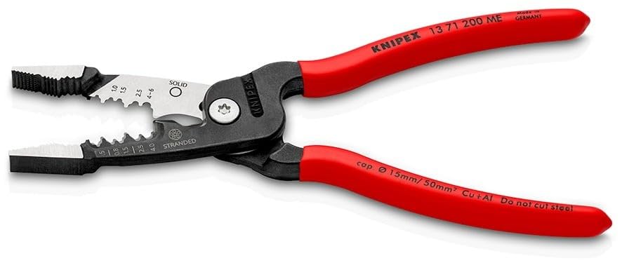Knipex Plastic Coated Metric Wire Stripping 200mm Pliers,