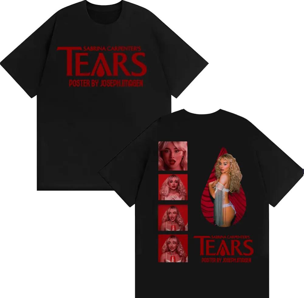 

Singer Sabrina Carpenter Album Tour Graphic T Shirts Unisex Women Retro Fashion Aesthetic Tshirts High Quality 100 Cotton Tshirt S