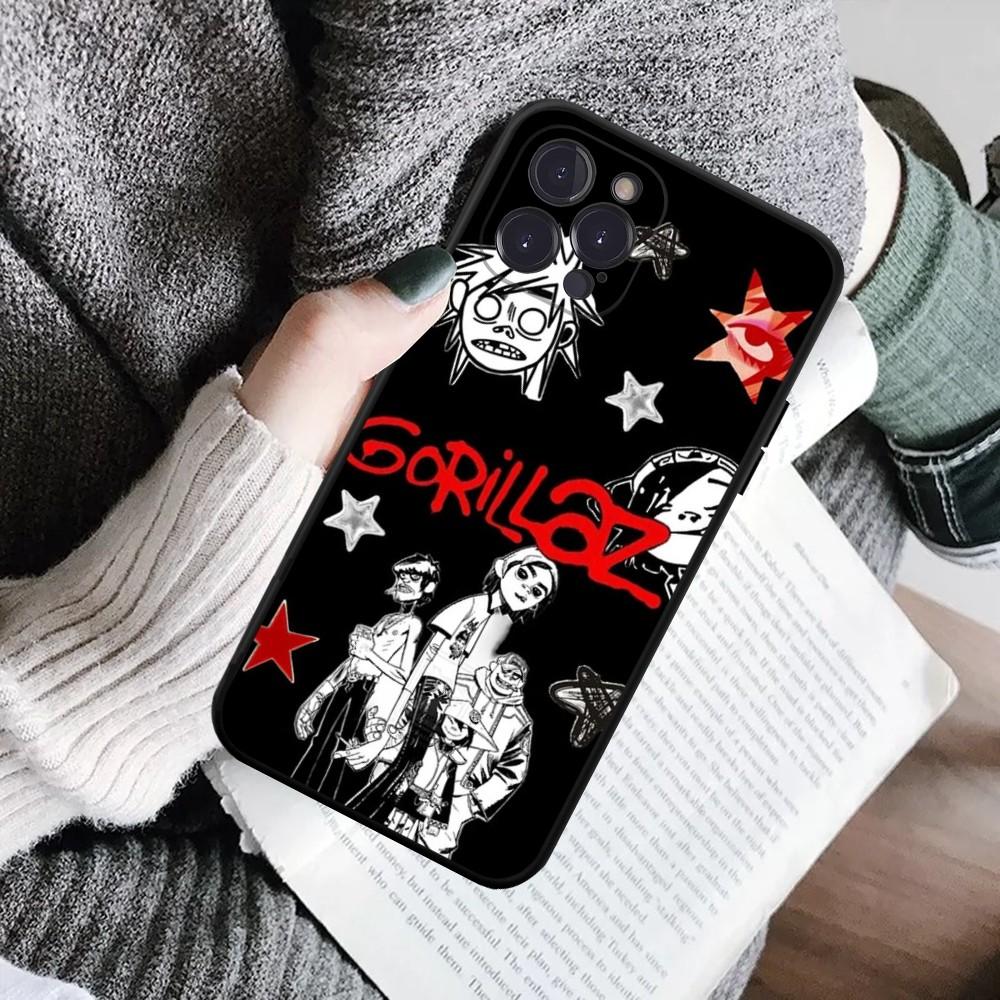 Anime G-Gorillaz Phone Case For IPhone 16 15 8 7 6 6S Plus X SE XR XS 14 11 12 13 Mini Pro Max Mobile Case