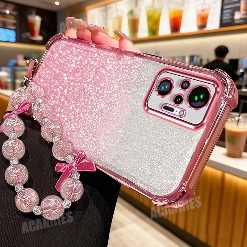 Note10s Stern Lanyard Beschichtung Glitzer Stoßfest Silikonhülle An Für Xiaomi Redmi Note 10 Pro 10pro 4g 10s Rückseite Note10pro