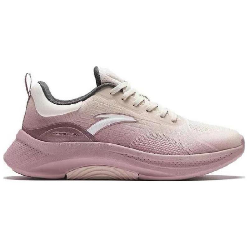 Anta God Walk 5 Anti Slip Wear Resistant Low Top Training Shoes Women's Gray Purple Sneakers 122347718-4