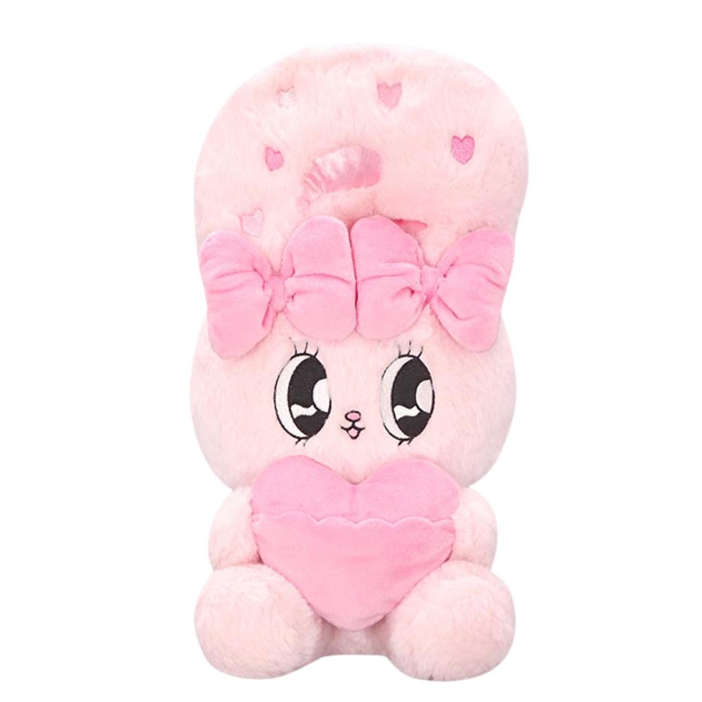 Esther Bunny Heart Pocket Big Plush Toy (2 Types, Approximately 33cm) (Pink)