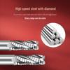 Tiangong High-Cobalt 4-Blade Corn Wave Roughing End Mill for Stainless Steel