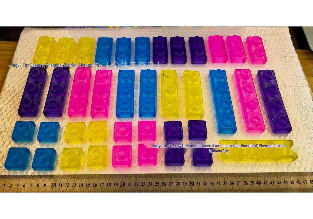 Creative DIY Jelly Building Blocks - Stress-relief, Educational Toy for Early Childhood, Perfect Birthday Gift for Kids
