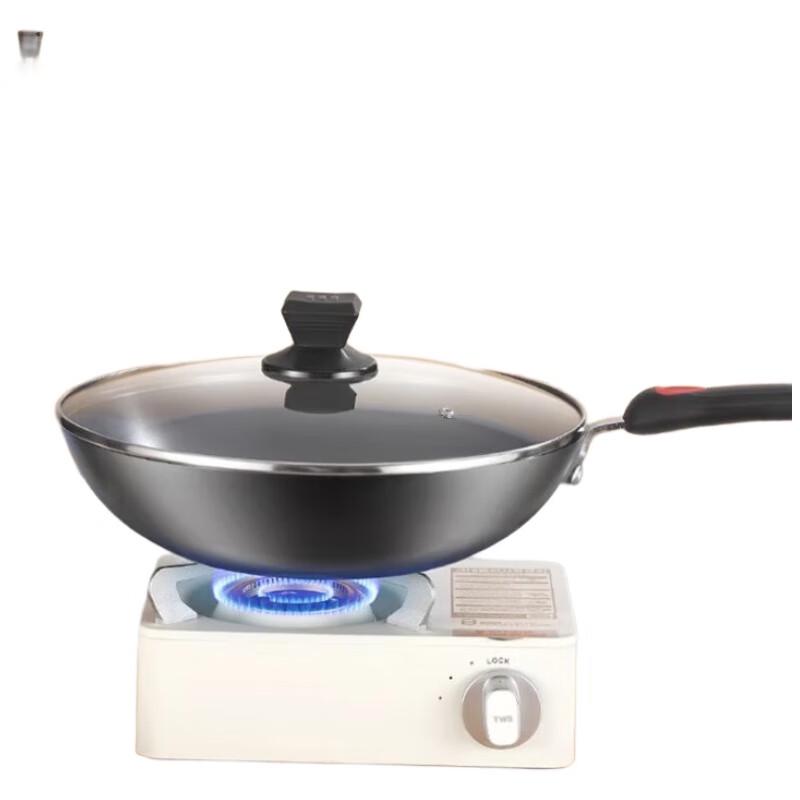 Kombach 32cm Uncoated Fine Iron Wok