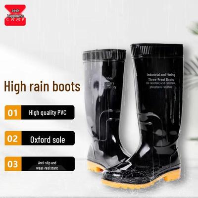 Bottes de pluie CNMF Industrielles Triple-Protection Hautes