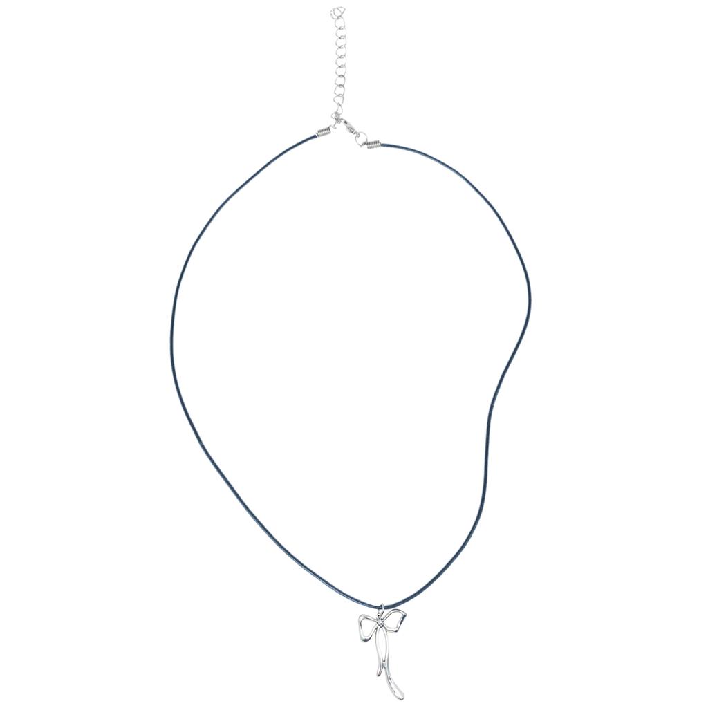 Elegant Butterfly Necklace Bowknot Pendant Neckchain Adjustable Chain Choker Handmade Collarbone Chain Gifts for Women