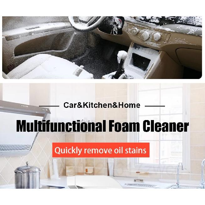 Multi-Purpose Foam Cleaner Rust Remover Cleaning Car House Seat Car Interior Accessories Home Kitchen Cleaning Foam Spray