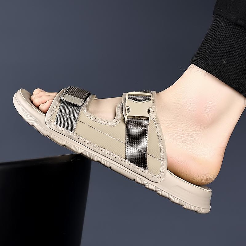 Fashion Fashion Trends Soft Sole Casual Couple Shoes Outdoor Comfort Slip-on Beach Slippers for Men's Summer Breathable Slides Slippers