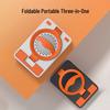 Compact Multi-functional Phone Holder & Bluetooth Speaker with Ambient Light, Foldable TF27BOX