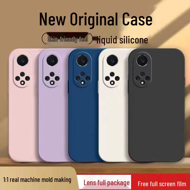 Coque en Silicone Anti-Chute pour Huawei Nova 9: Couvrance Totale, Couleur Unie, Doux pour la Peau et Design Simple