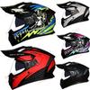 Motorcycle Helmet DOT Men's and Women's Four Season Off-road Helmet Dual Lens Full Coverage Safety Riding Helmet