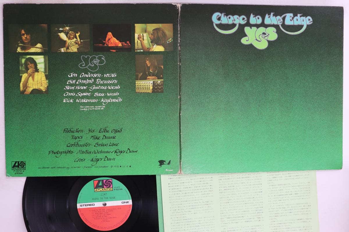 

LP Пластинка YES - Close To The Edge P8274A ATLANTIC 1972 Япония Рок Б/У