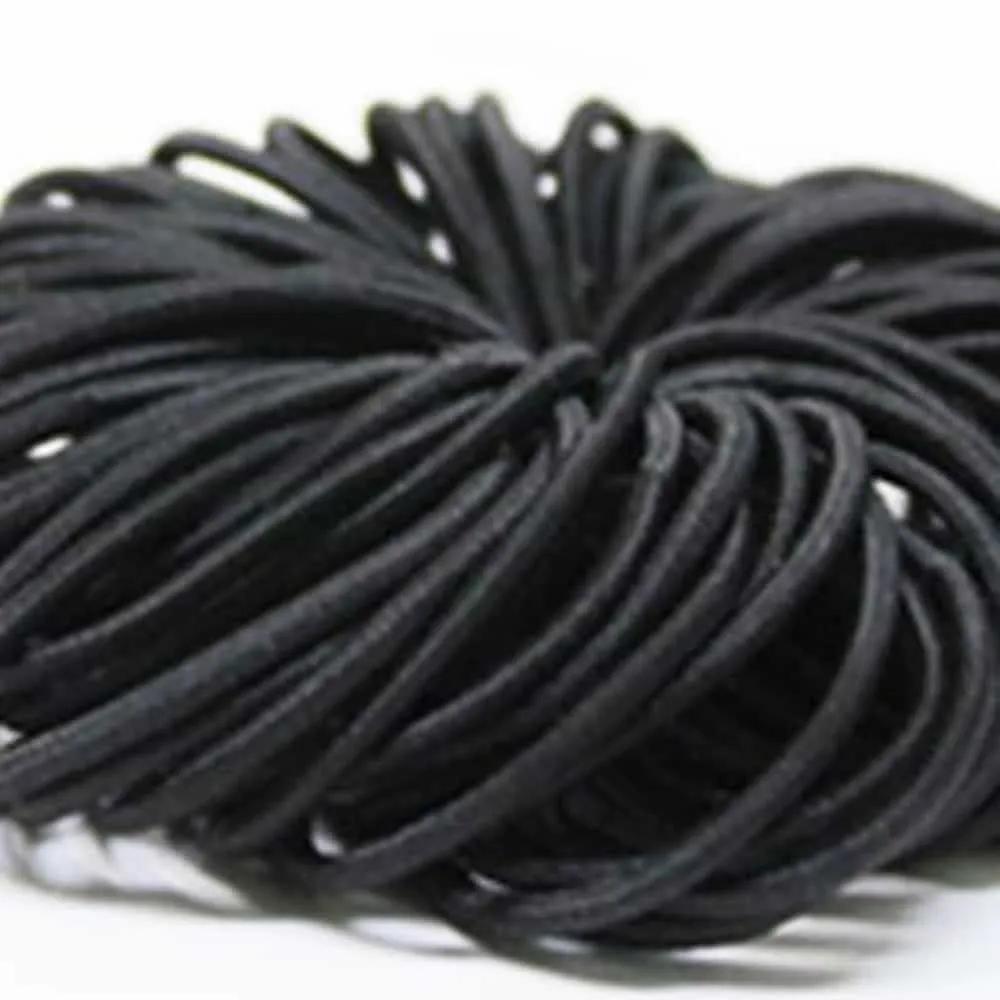 Black rubber band 100p hair rubber band black hair tie women s hair tie
