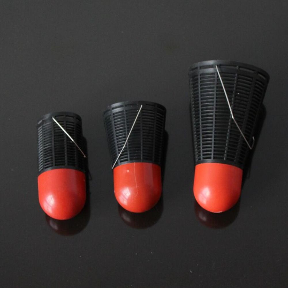 Effective Bait Placement Black Red Fishing Bait Thrower  Catching Tool