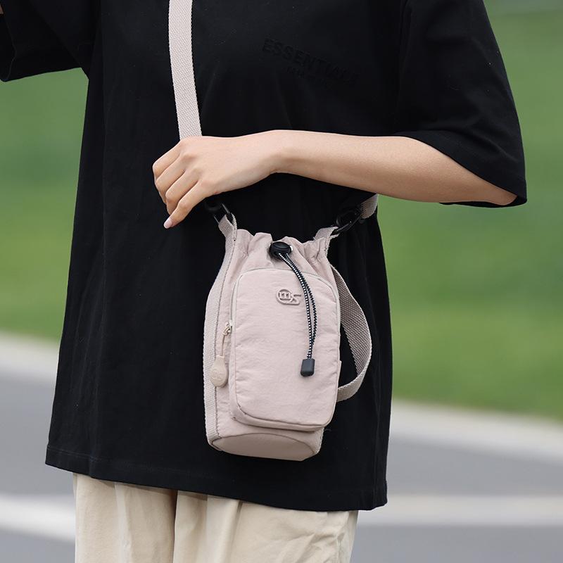 Crossbody Single-shoulder Water Bottle Bag Waterproof Yoga Bag Portable Sports Bag Mobile Phone Bag
