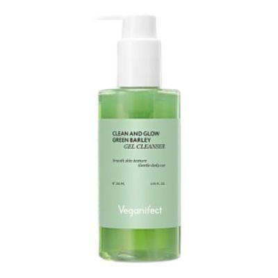 Veganifect . Clean and Glow Green Barley Gel Cleanser 205ml