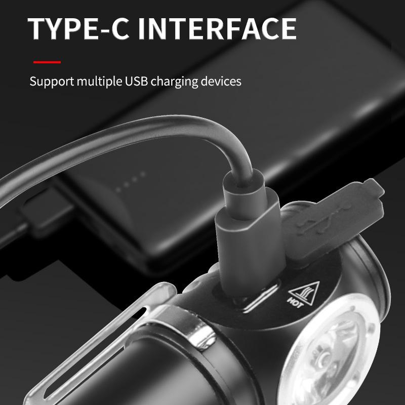 P8 LED Mini Flashlight with Type-C, Magnetic, Pen Clip, and Lightweight Headlamp.