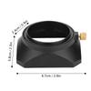 46mm Square Lens Hood Shade For DV Camcorder Digital Video Camera Lens Filter Or Barrel Thread