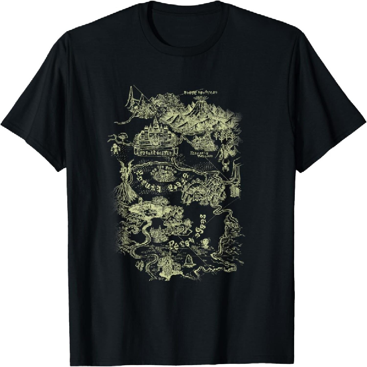 The Legend of Zelda Hyrule Map T-Shirt XXXXXL разноцветный