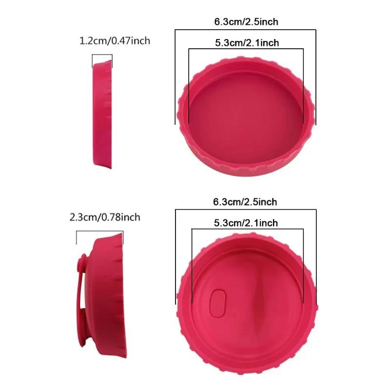 Soft Sealed Silicone Can Lid, Beer Bottle Cap, Iron Can, Soda and Cola Lid