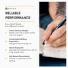 CROSS Official CROSS Century II Ballpoint Medium Translucent Blue Lacquer Polished Genuine Imported Product Pen, Nib, Chrome, AT0082WG-158,