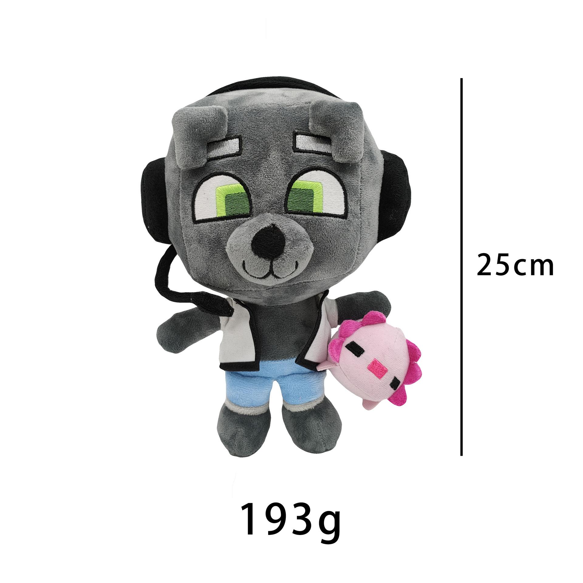 

Bobicraft Gitd Wolf Plush Anime Plush Toy Мягкие игрушки Куклы Дети Подарки на день рождения