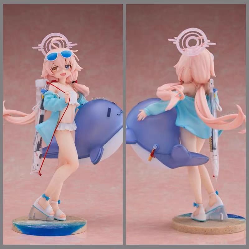 21cm Anime Blue Archive Takanashi Hoshino Cute Lazy Swimsuit Action Figures Model Kit Doll Desktop Ornament Statue Toys Gifts KO Poseable Articulated